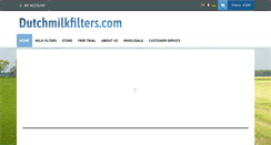 Desktop Screenshot of dutchmilkfilters.com